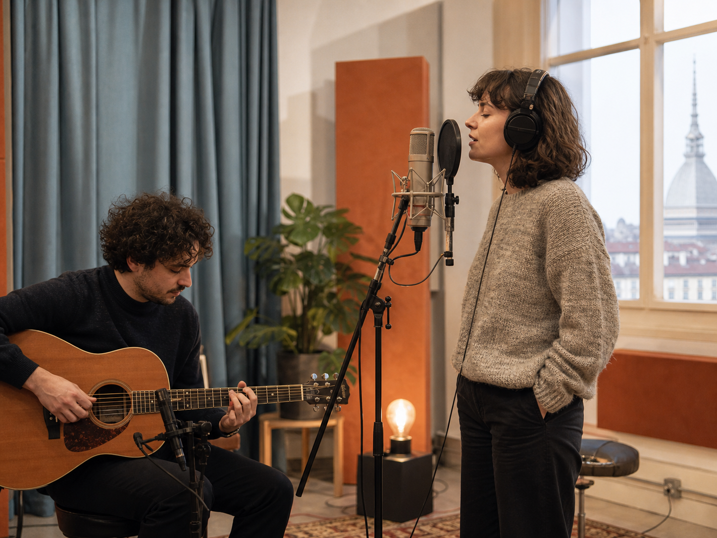Sessione voce e chitarra